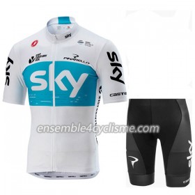 Tenue Maillot + Cuissard 2018 Team Sky N001